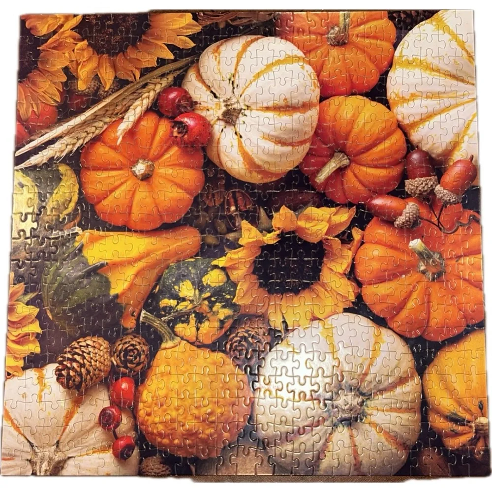 Autumn Harvest 500 Piece Puzzle - Picture 2 of 4
